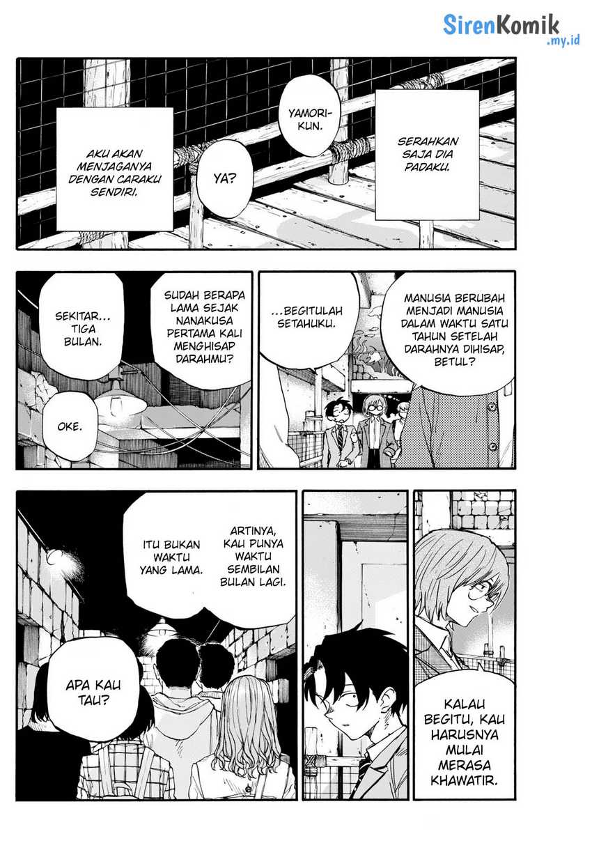 Yofukashi no Uta Chapter 182 - halaman 13