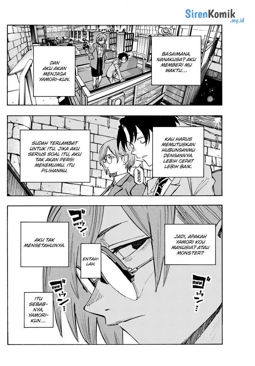 Yofukashi no Uta Chapter 182 - halaman 17