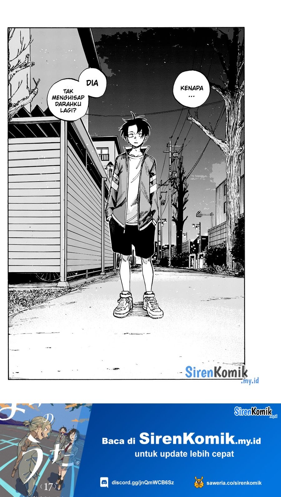 Yofukashi no Uta Chapter 183 - halaman 17