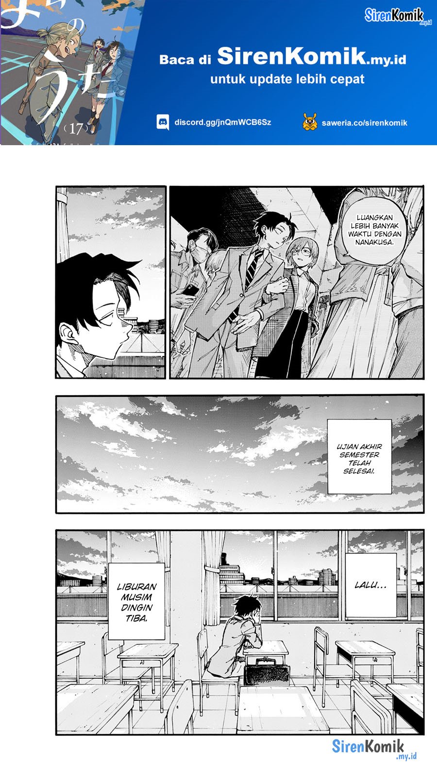 Yofukashi no Uta Chapter 183 - halaman 2