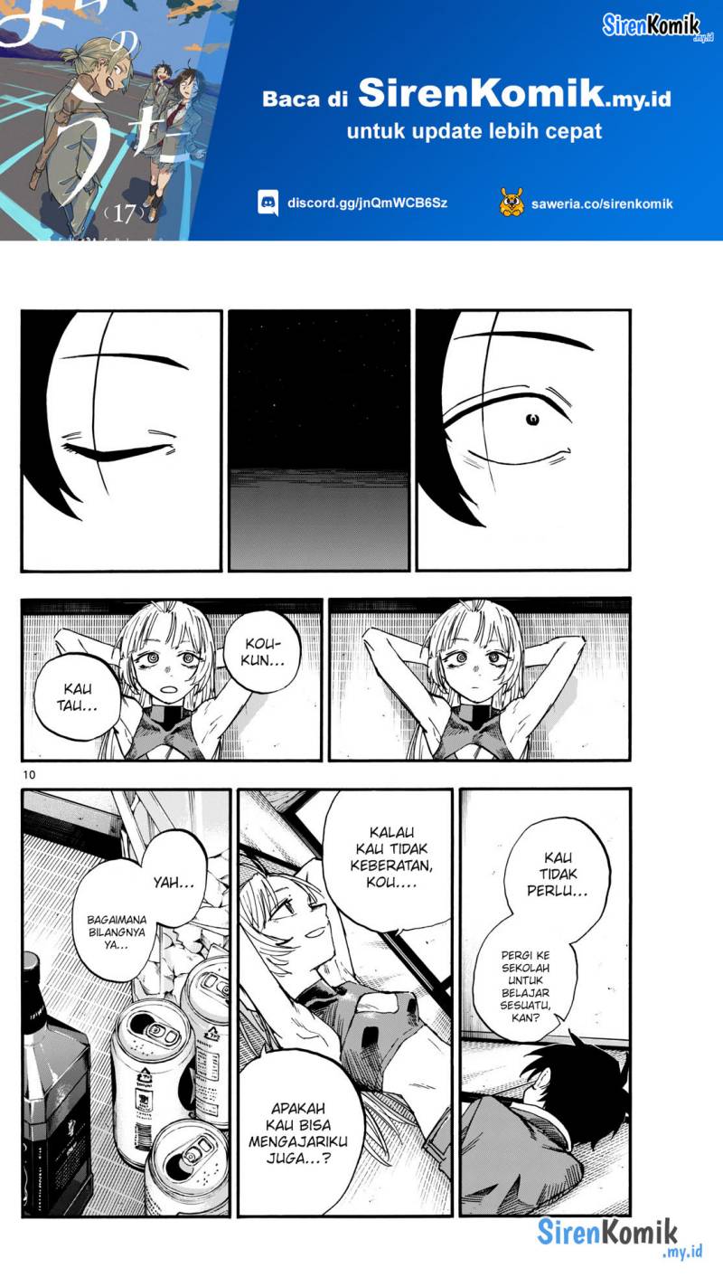 Yofukashi no Uta Chapter 184 - halaman 11