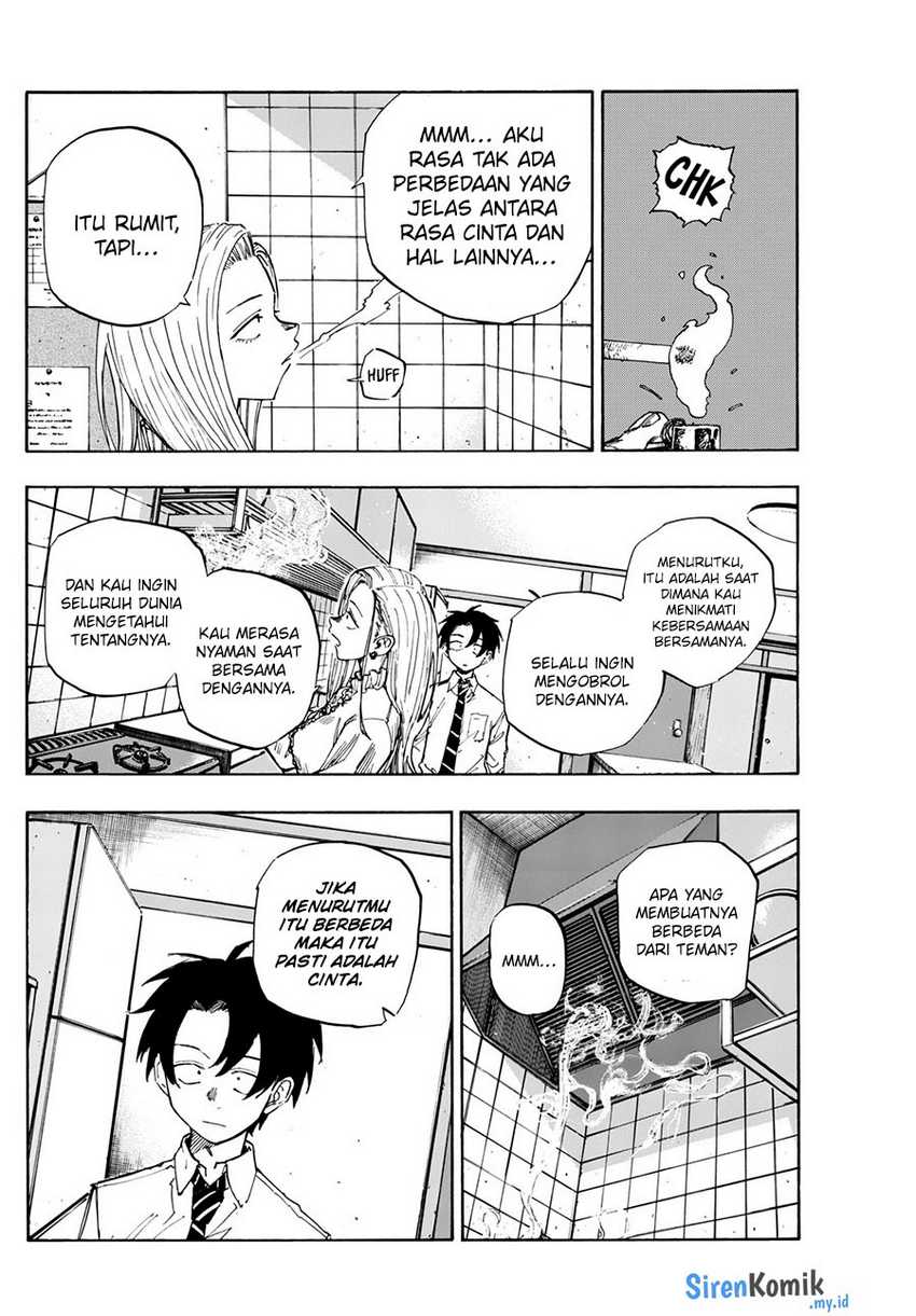 Yofukashi no Uta Chapter 185 - halaman 15