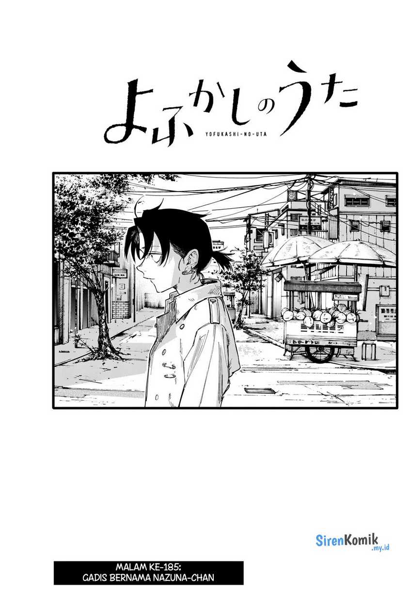 Yofukashi no Uta Chapter 185 - halaman 4