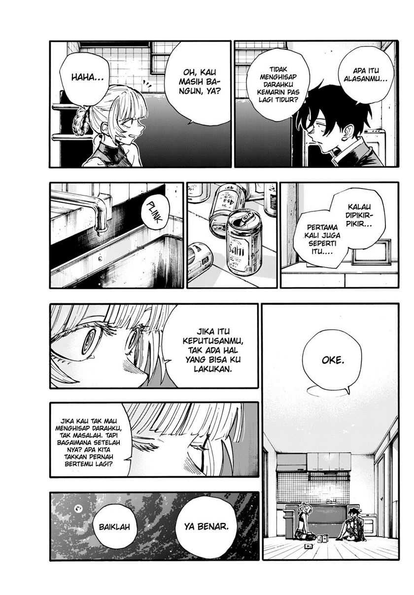 Yofukashi no Uta Chapter 187 - halaman 8