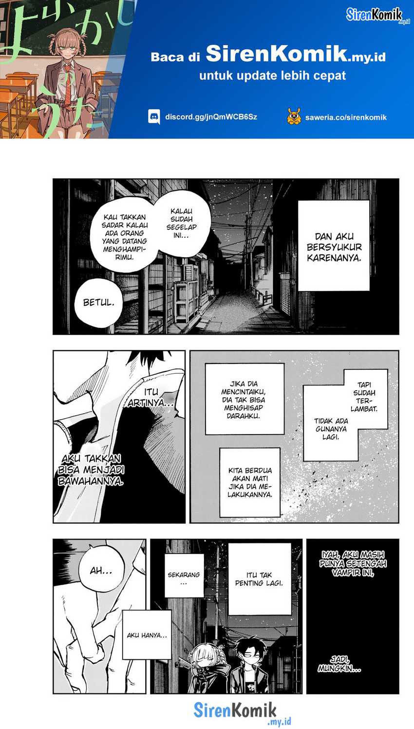 Yofukashi no Uta Chapter 188 - halaman 11