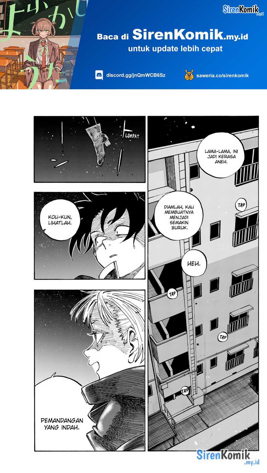 Yofukashi no Uta Chapter 188 - halaman 2