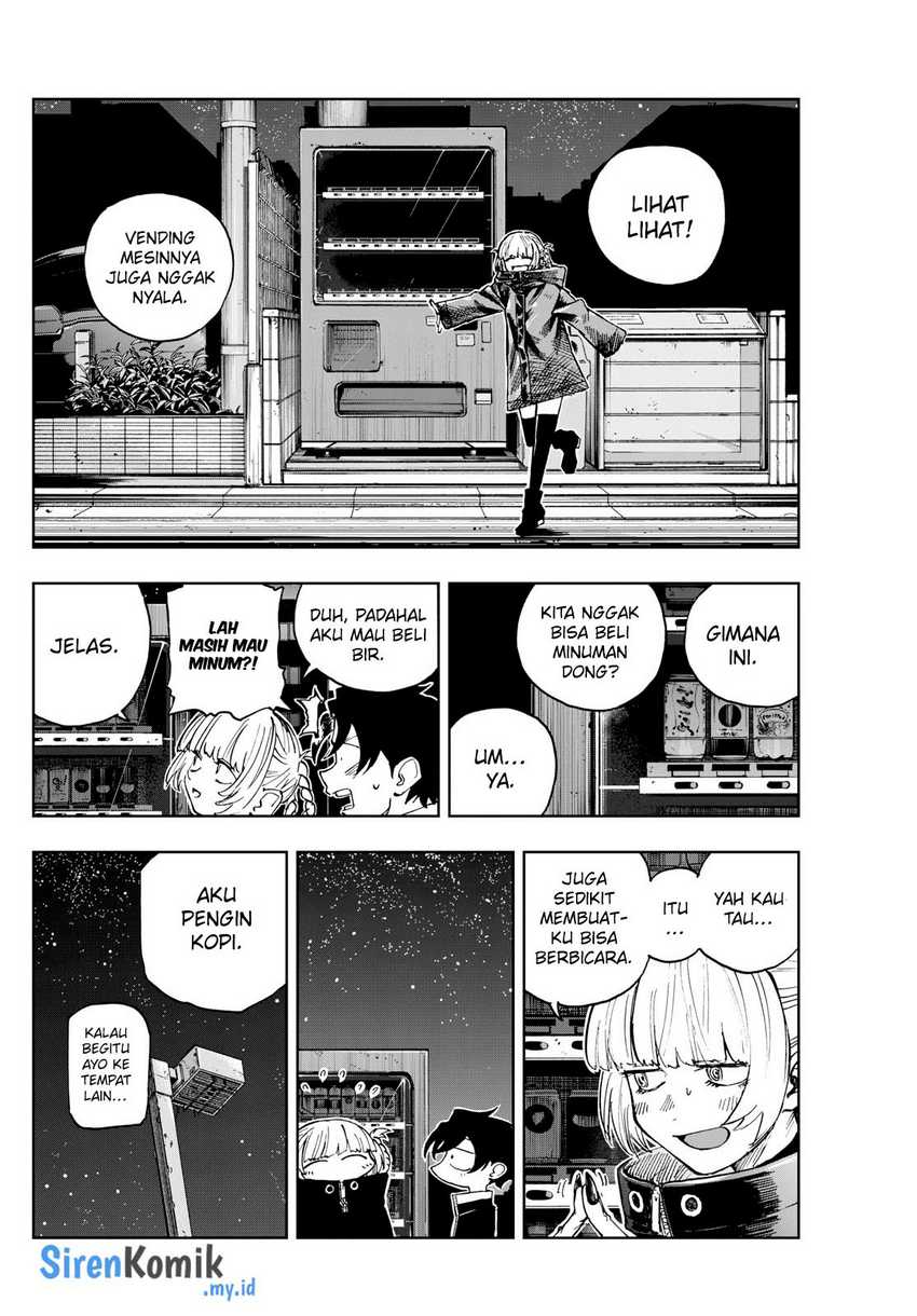 Yofukashi no Uta Chapter 188 - halaman 6
