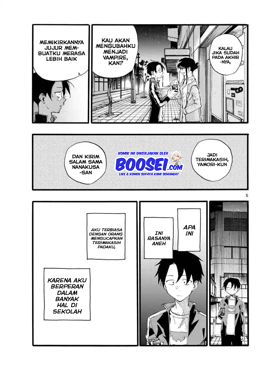 Yofukashi no Uta Chapter 19 - halaman 8