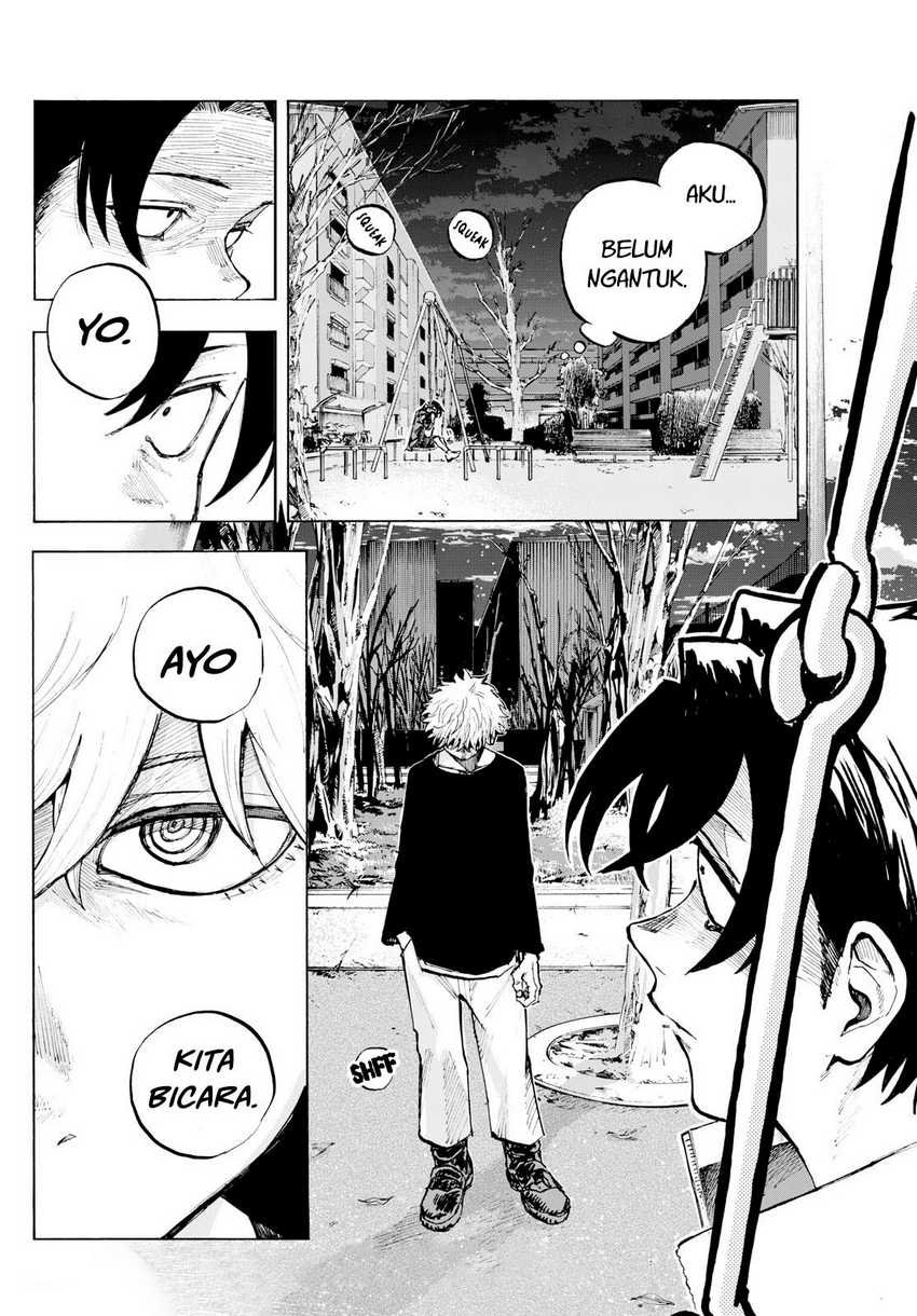 Yofukashi no Uta Chapter 190 - halaman 19