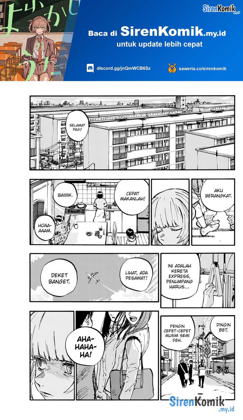 Yofukashi no Uta Chapter 190 - halaman 2