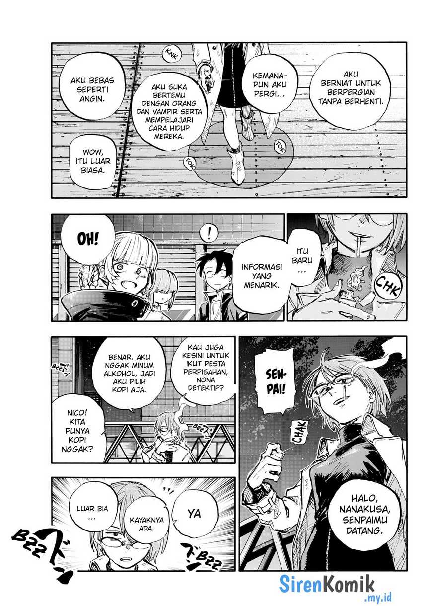 Yofukashi no Uta Chapter 190 - halaman 8