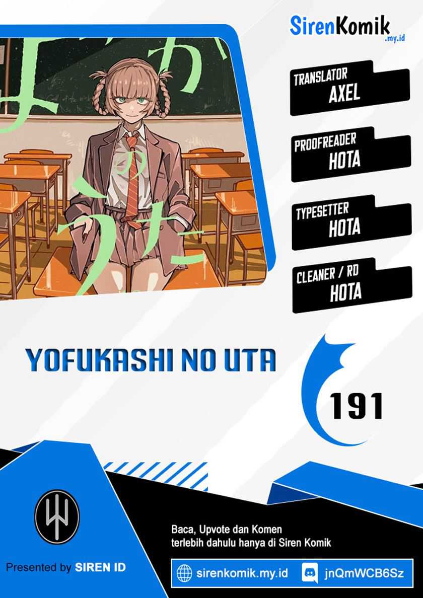 Yofukashi no Uta Chapter 193 - halaman 1