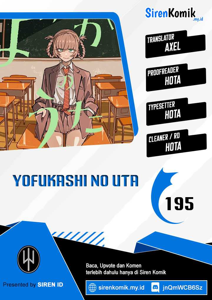 Yofukashi no Uta Chapter 195 - halaman 1