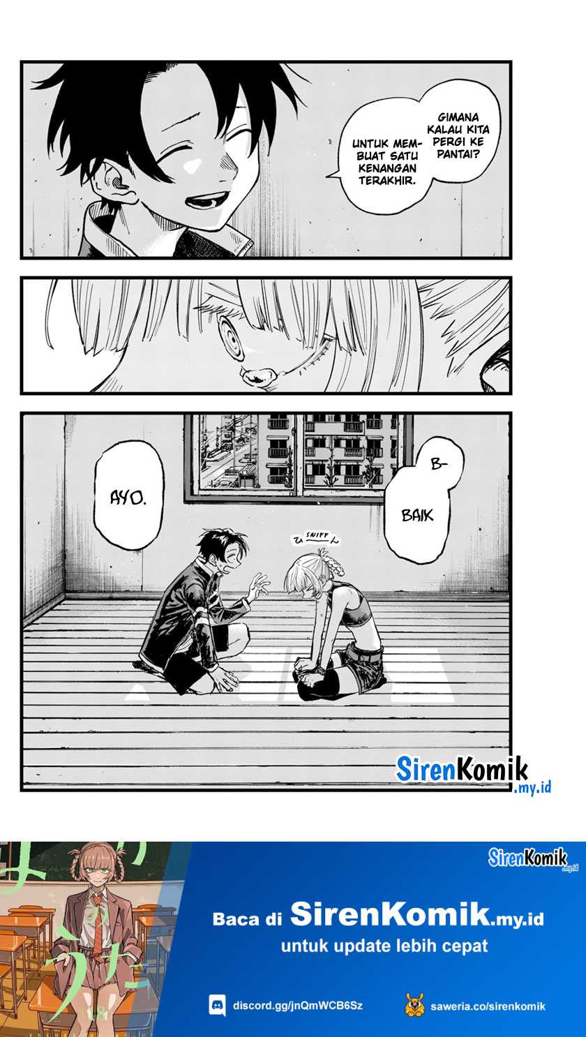 Yofukashi no Uta Chapter 195 - halaman 18