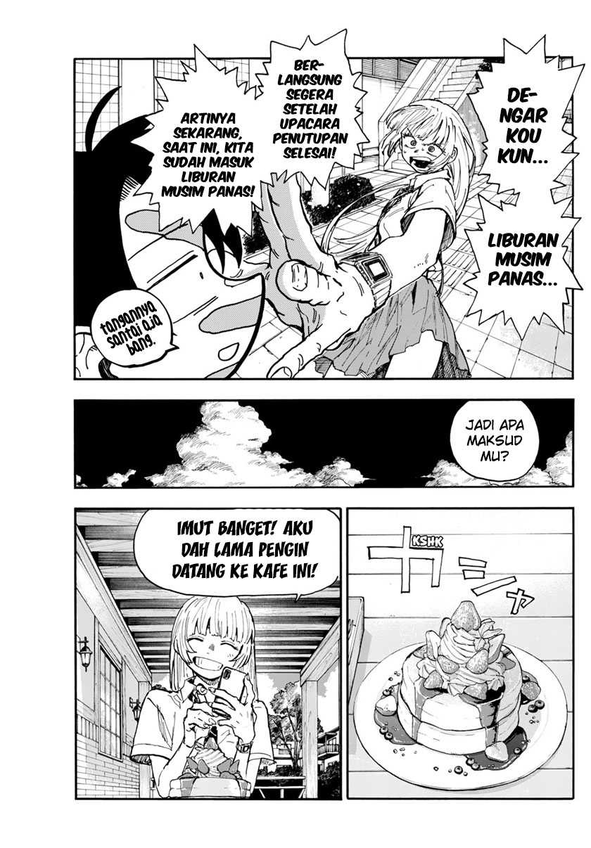 Yofukashi no Uta Chapter 195 - halaman 6