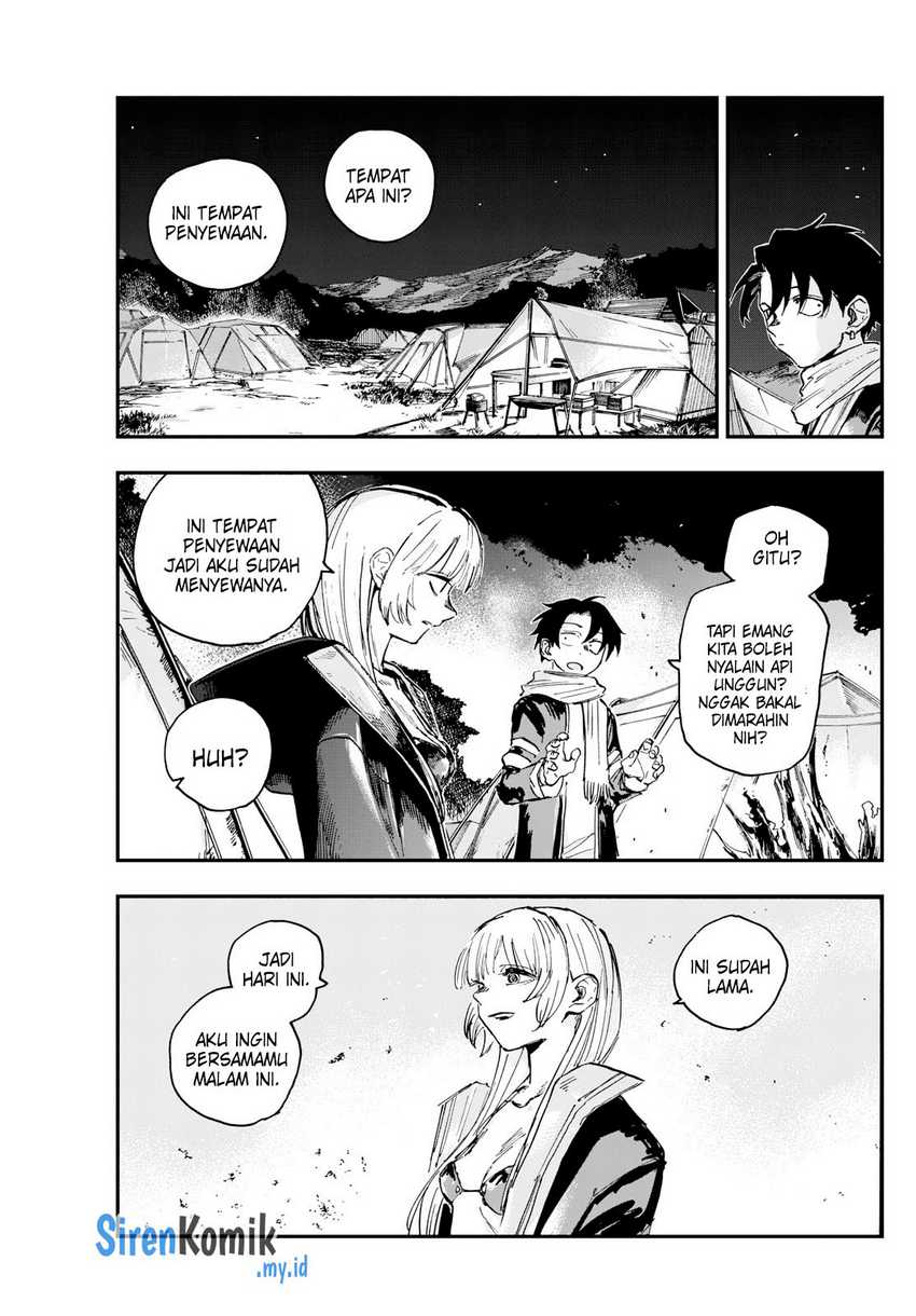 Yofukashi no Uta Chapter 196 - halaman 17
