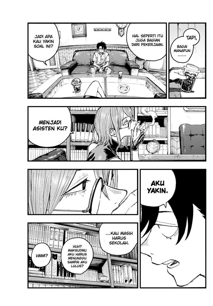 Yofukashi no Uta Chapter 199 - halaman 11