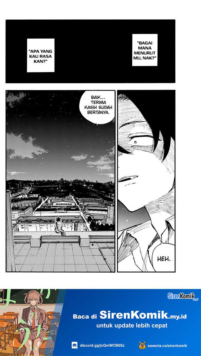 Yofukashi no Uta Chapter 199 - halaman 17