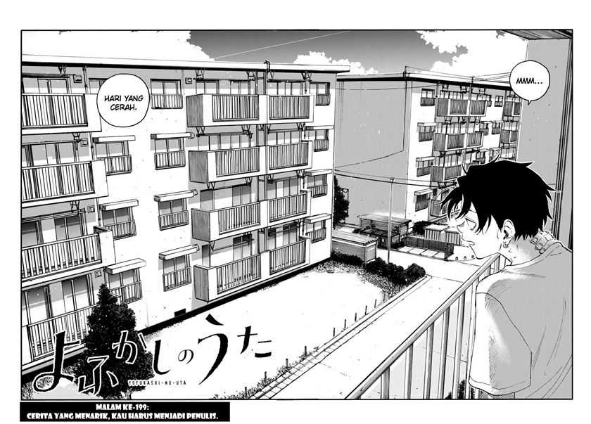 Yofukashi no Uta Chapter 199 - halaman 3