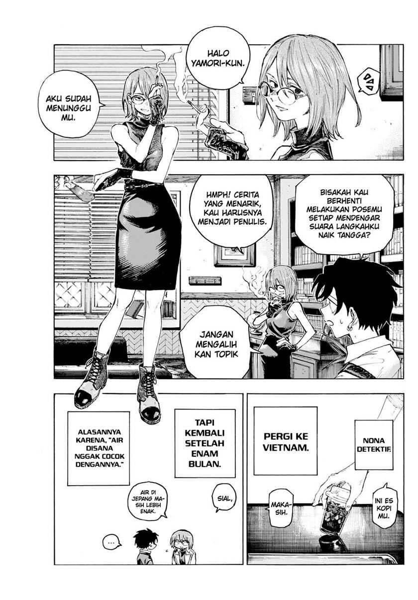 Yofukashi no Uta Chapter 199 - halaman 9