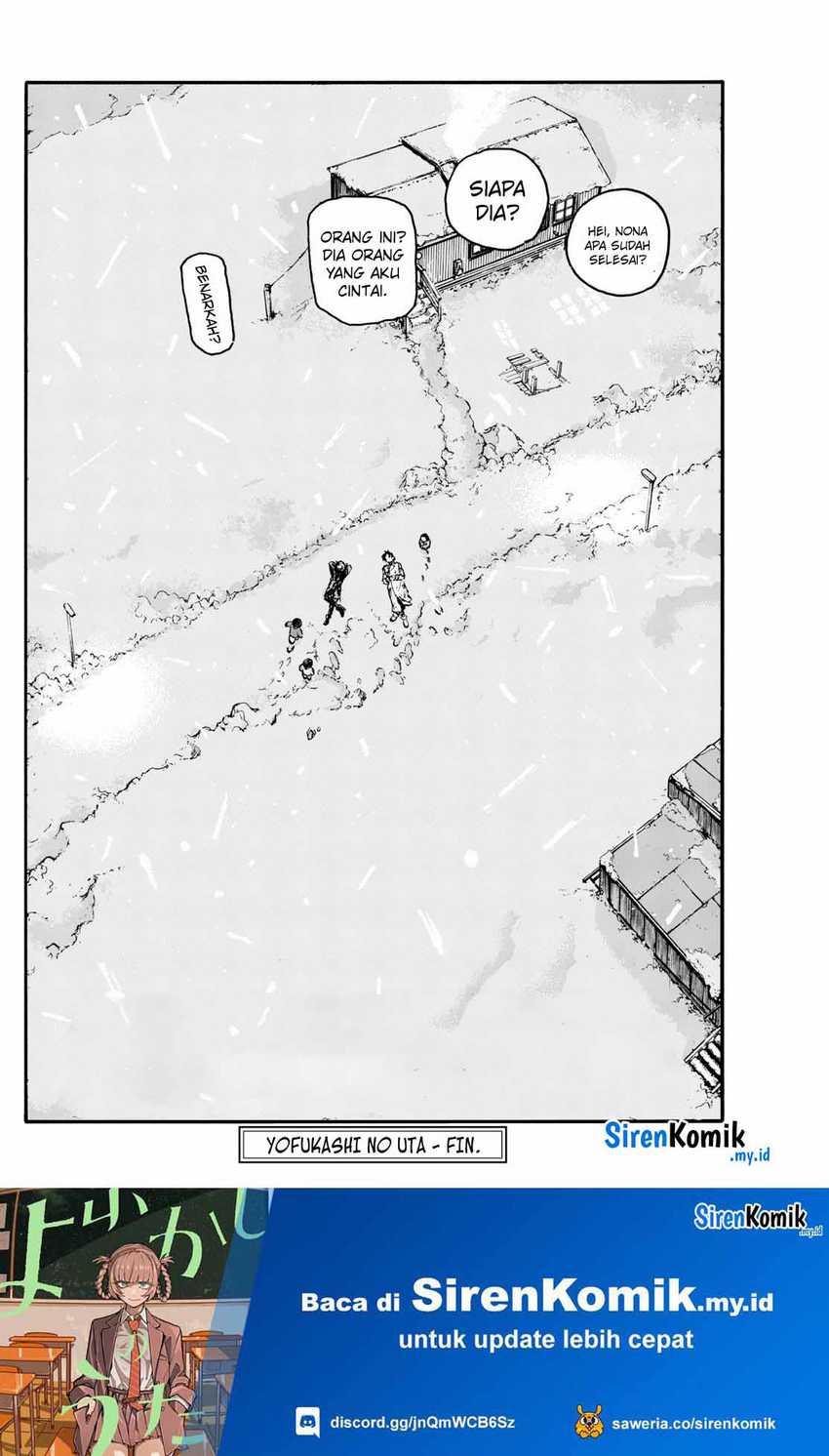 Yofukashi no Uta Chapter 200 - halaman 23