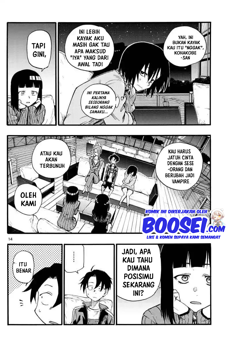 Yofukashi no Uta Chapter 21 - halaman 17