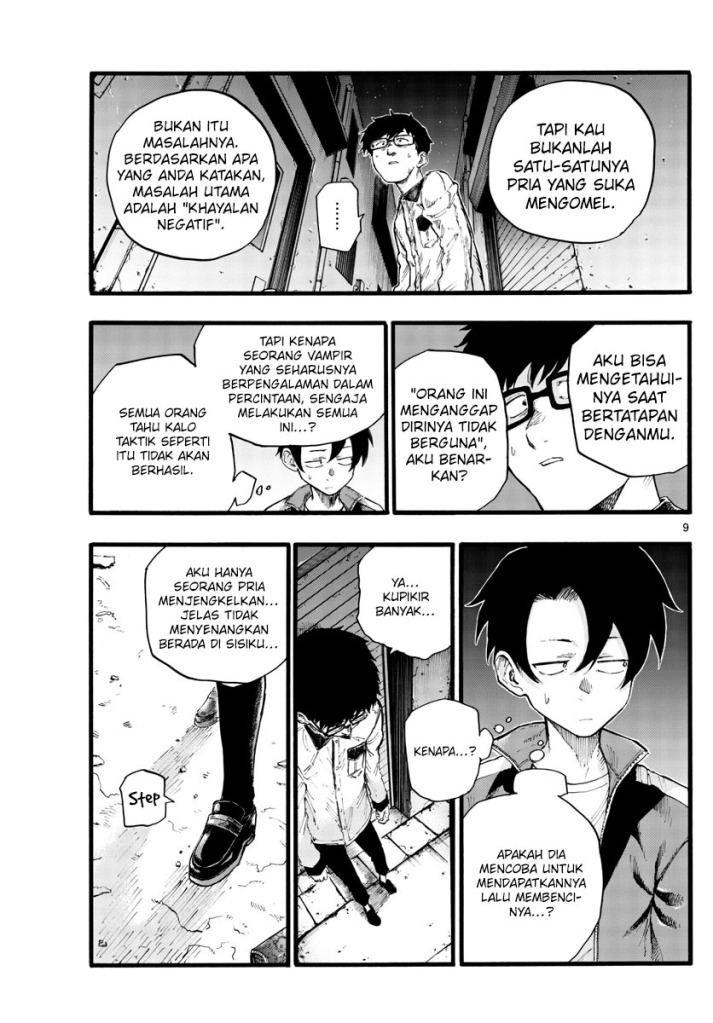 Yofukashi no Uta Chapter 28 - halaman 11