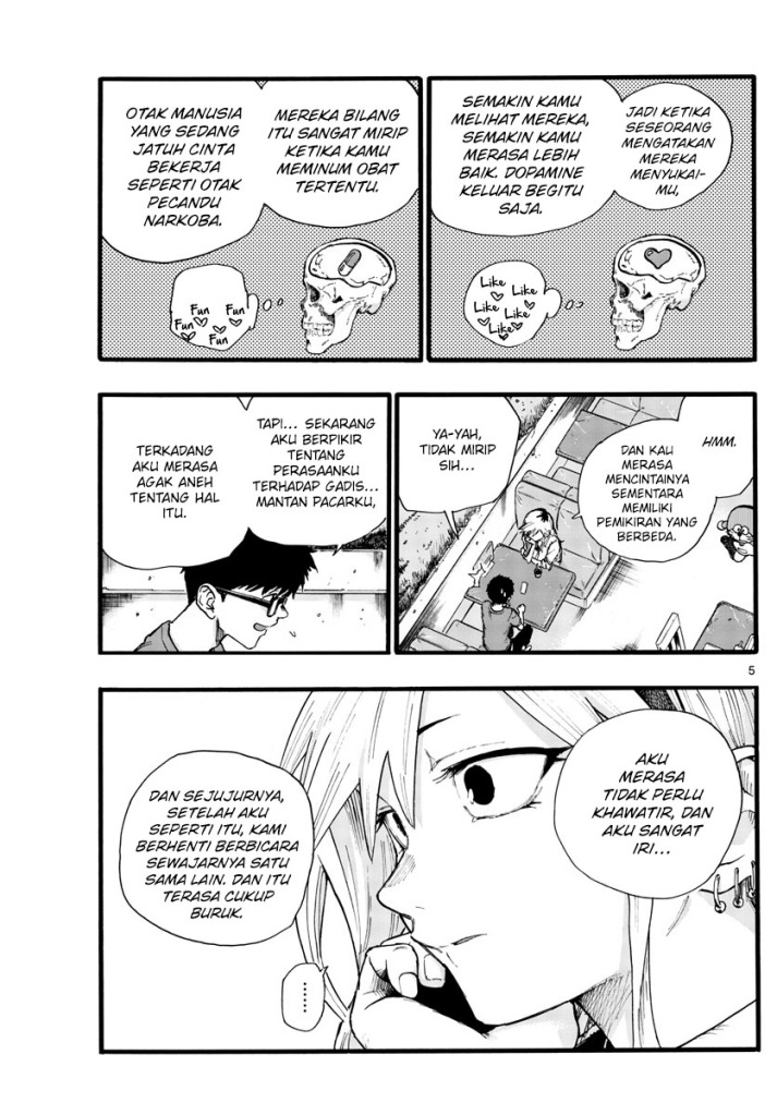 Yofukashi no Uta Chapter 28 - halaman 7