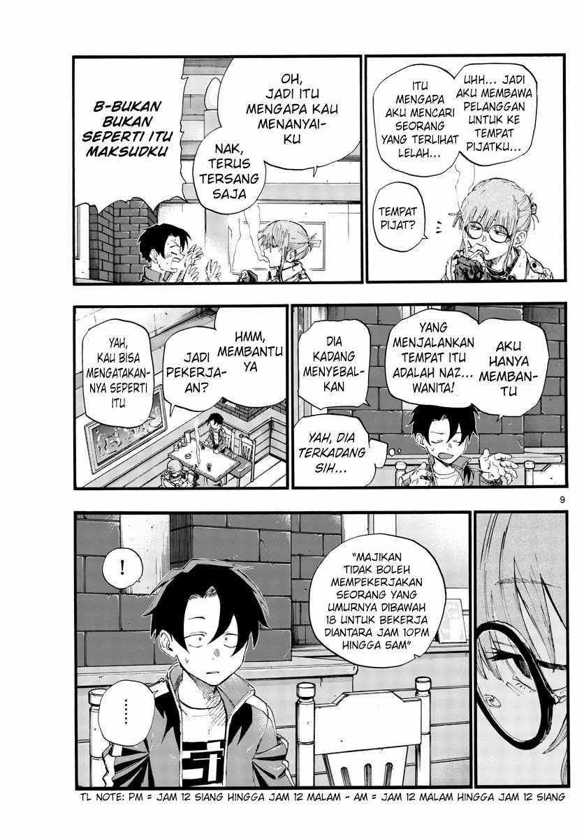 Yofukashi no Uta Chapter 36 - halaman 11