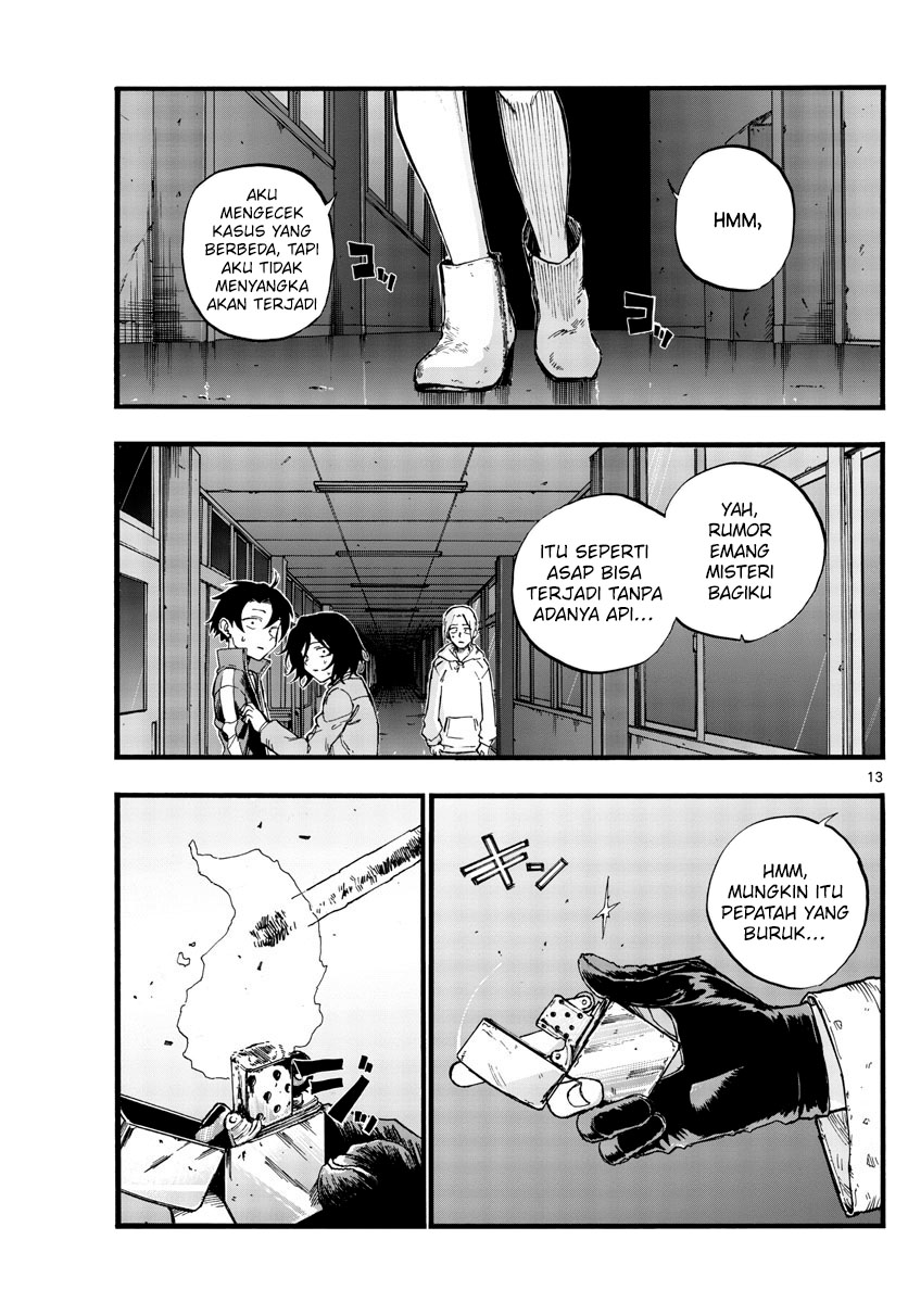 Yofukashi no Uta Chapter 38 - halaman 15