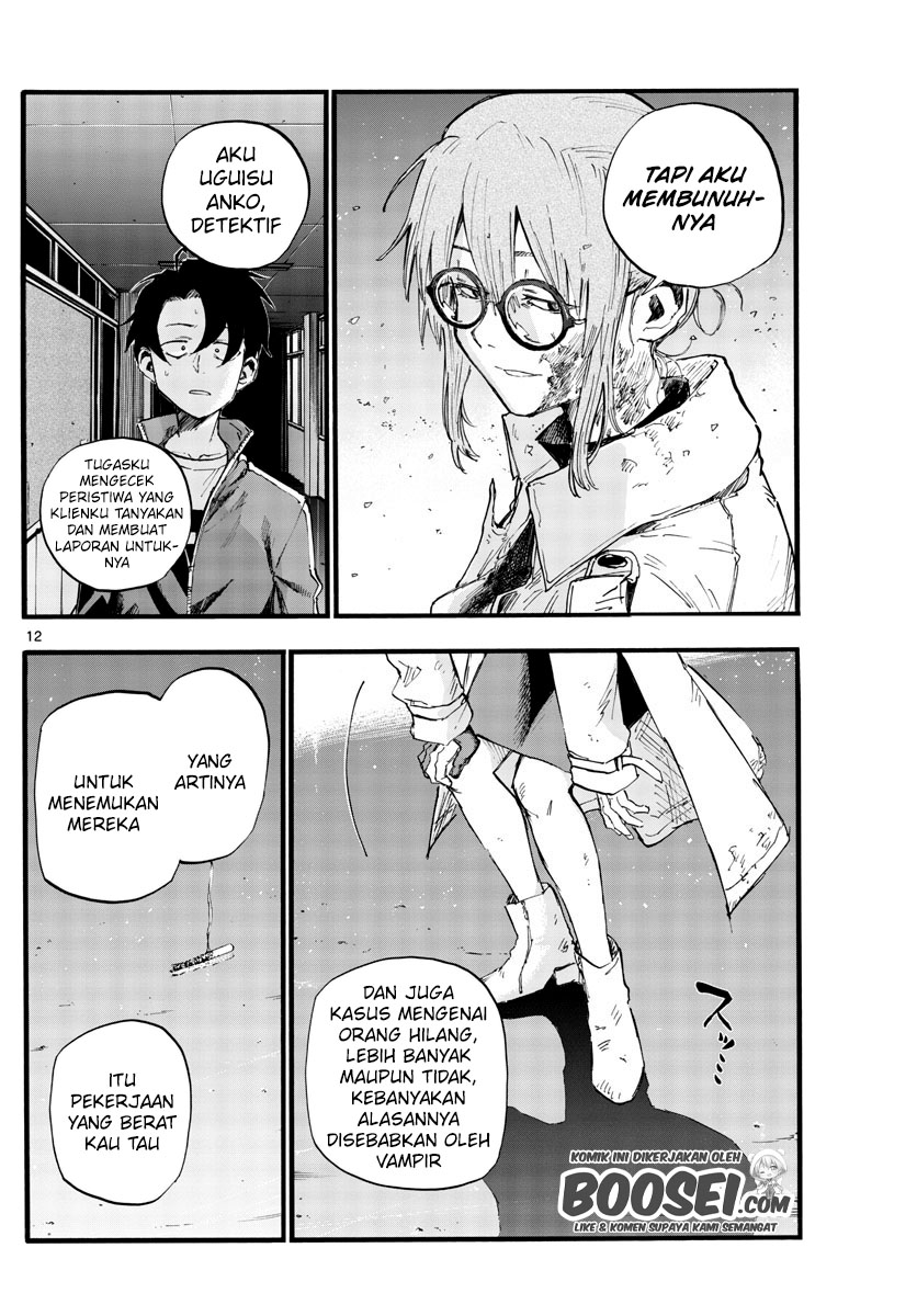 Yofukashi no Uta Chapter 39 - halaman 14