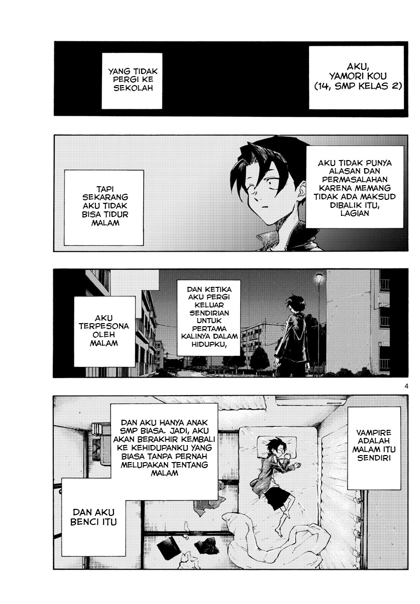 Yofukashi no Uta Chapter 4 - halaman 4