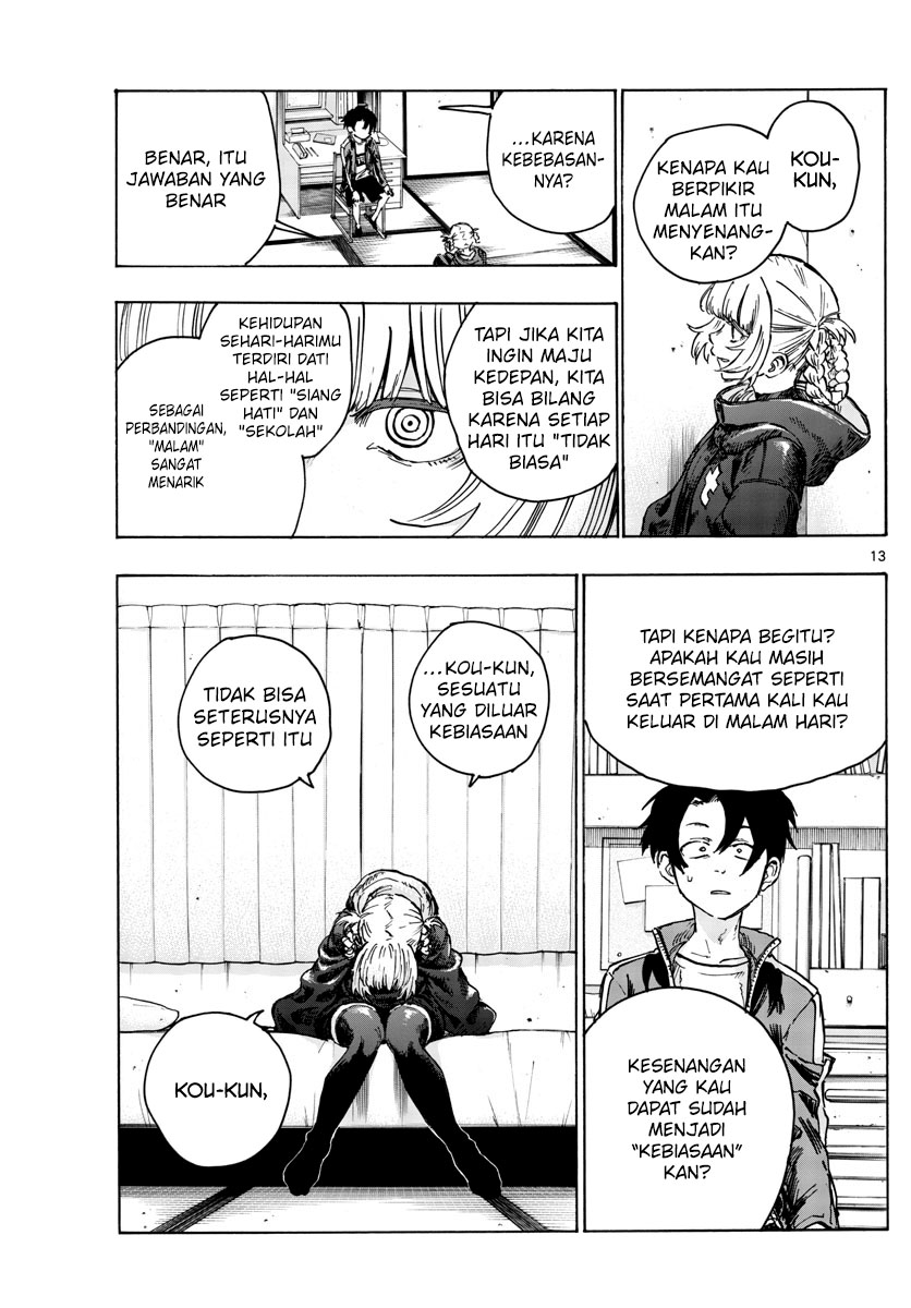 Yofukashi no Uta Chapter 42 - halaman 15