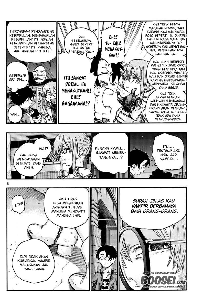 Yofukashi no Uta Chapter 43 - halaman 10