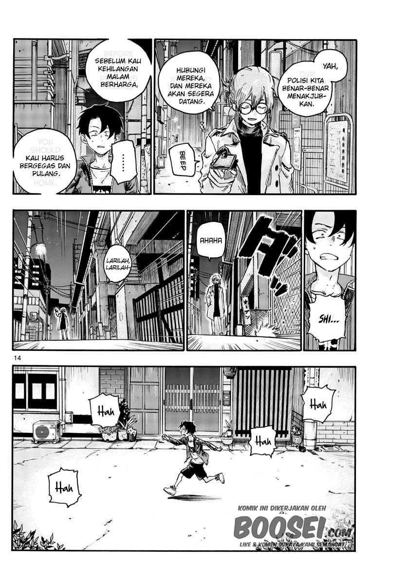 Yofukashi no Uta Chapter 43 - halaman 15
