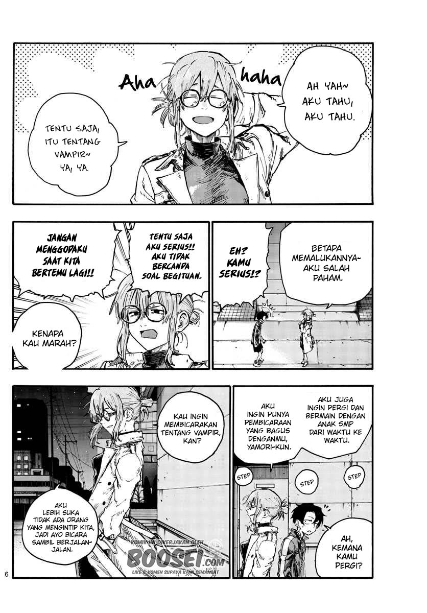 Yofukashi no Uta Chapter 43 - halaman 8