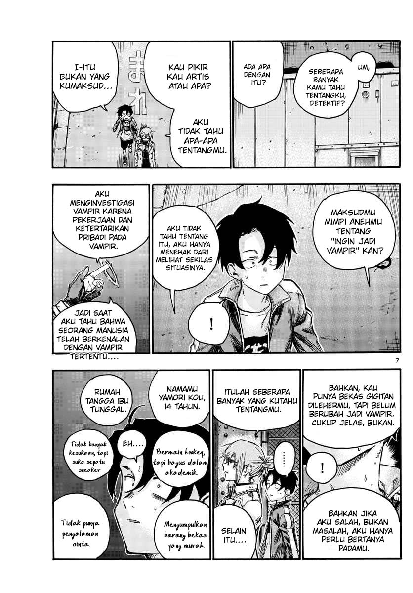 Yofukashi no Uta Chapter 43 - halaman 9