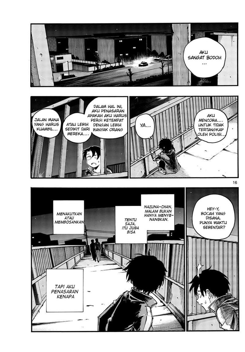Yofukashi no Uta Chapter 45 - halaman 17