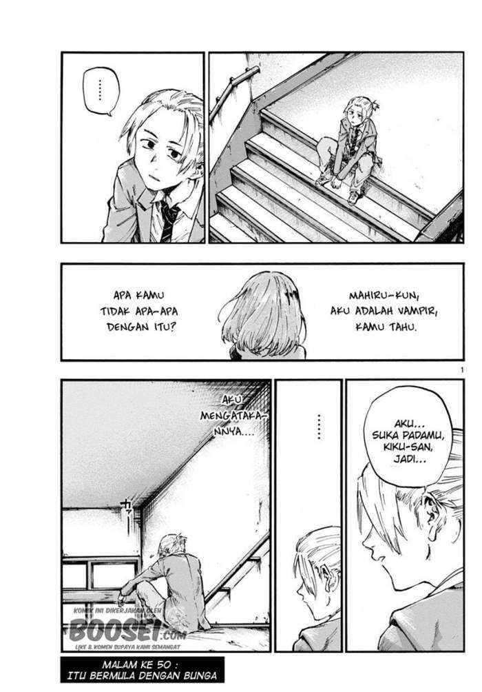 Yofukashi no Uta Chapter 50 - halaman 3