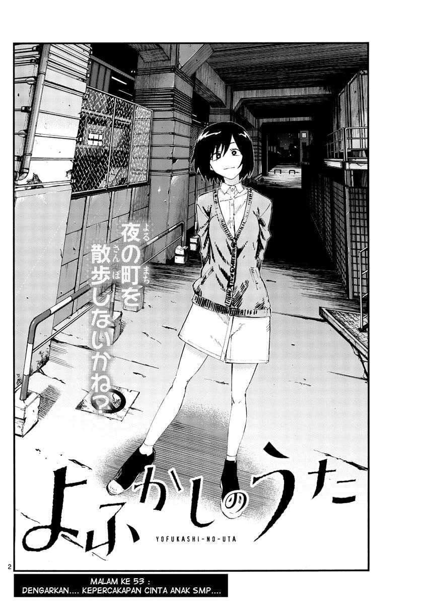 Yofukashi no Uta Chapter 53 - halaman 4