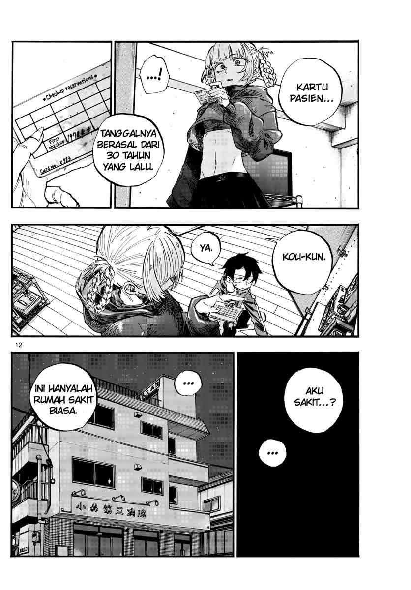 Yofukashi no Uta Chapter 57 - halaman 14