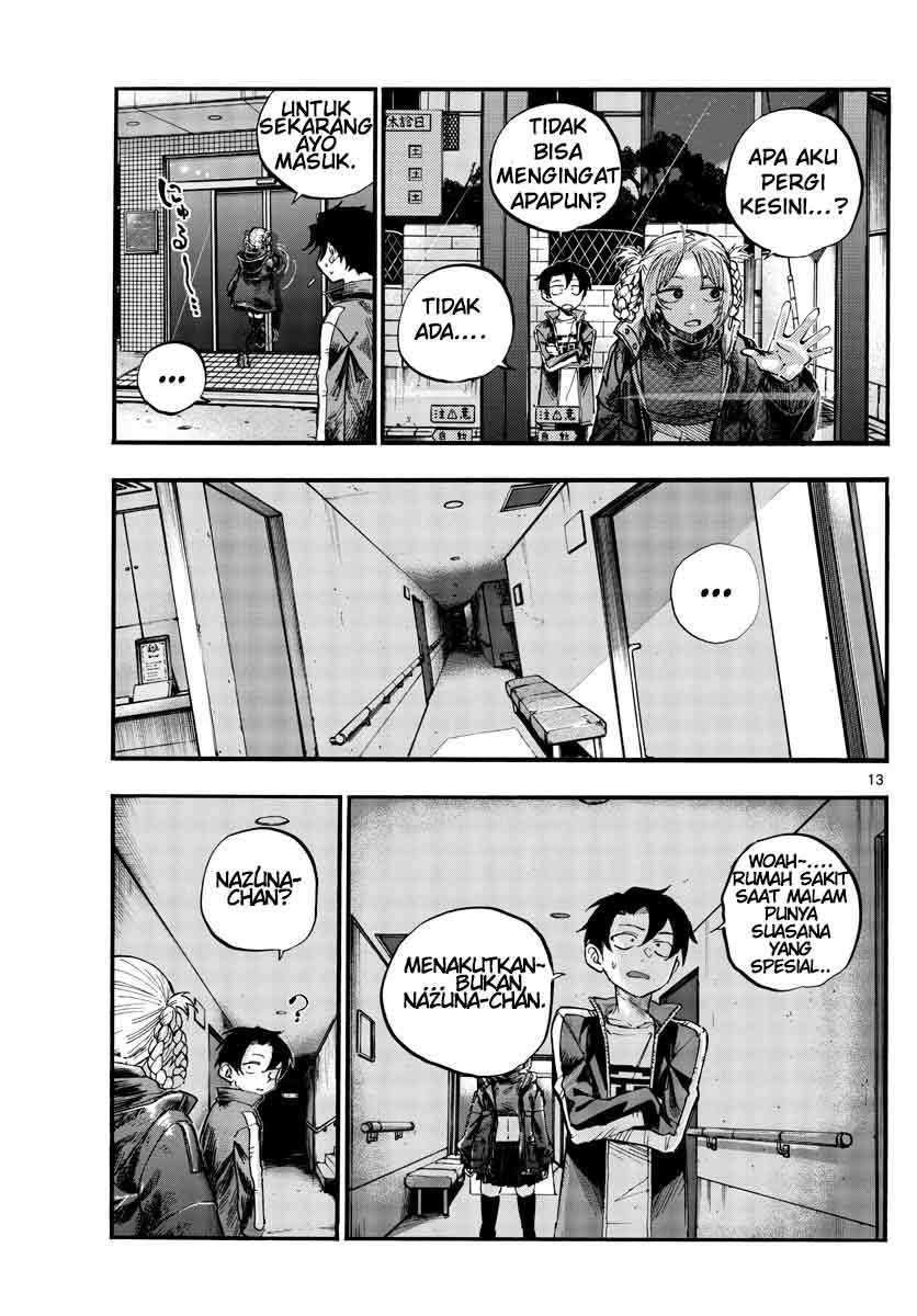 Yofukashi no Uta Chapter 57 - halaman 15