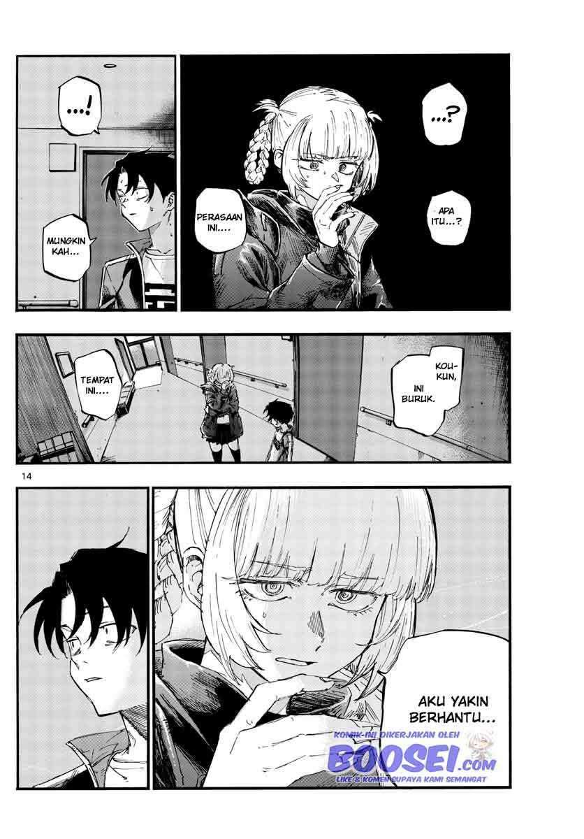 Yofukashi no Uta Chapter 57 - halaman 16