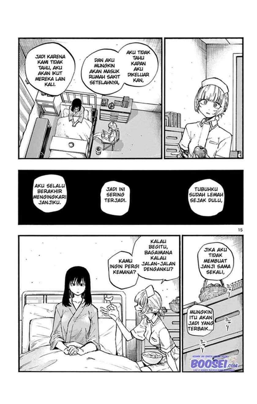 Yofukashi no Uta Chapter 60 - halaman 17