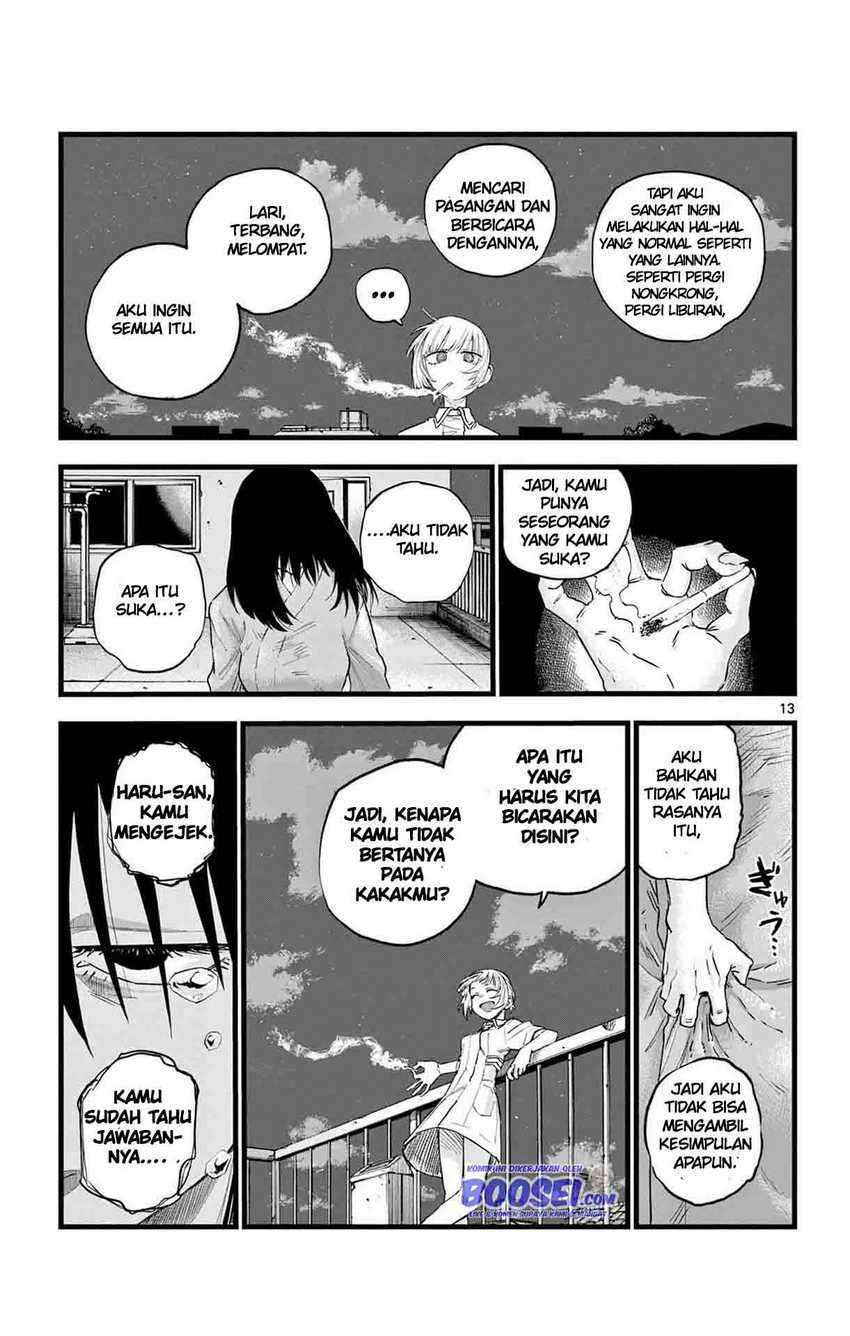 Yofukashi no Uta Chapter 62 - halaman 15