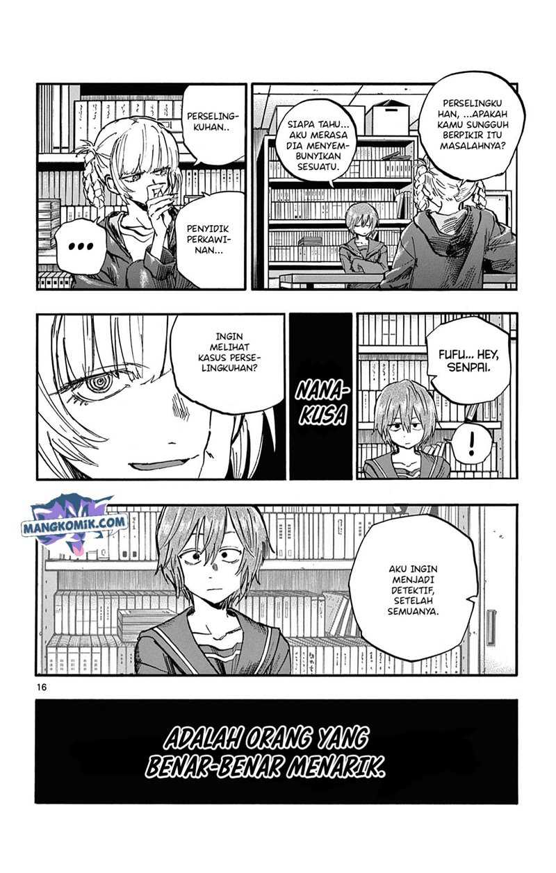Yofukashi no Uta Chapter 76 - halaman 17
