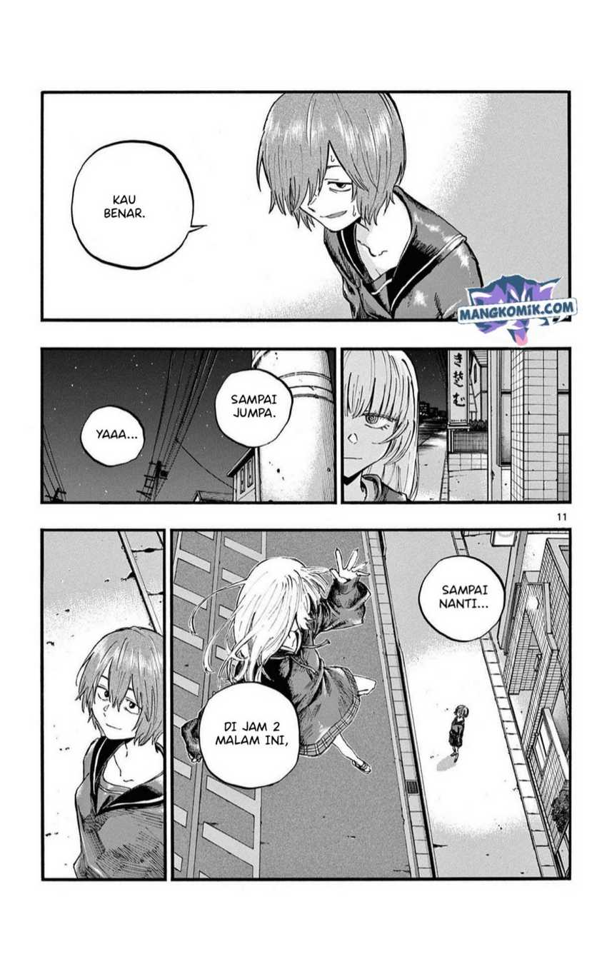 Yofukashi no Uta Chapter 80 - halaman 11