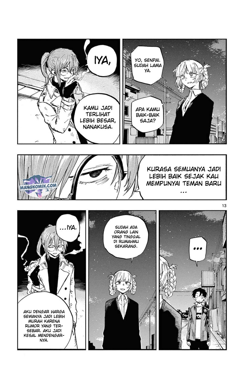 Yofukashi no Uta Chapter 82 - halaman 13