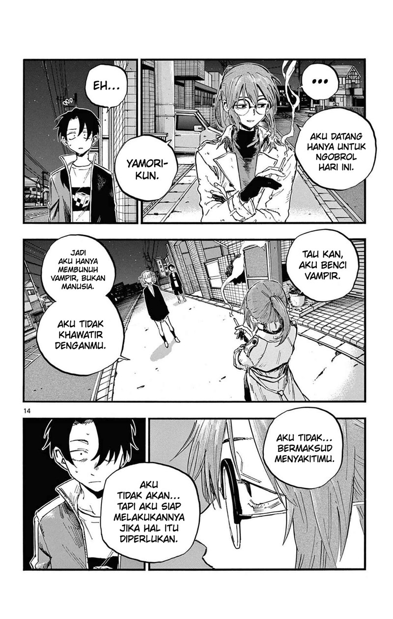 Yofukashi no Uta Chapter 82 - halaman 14