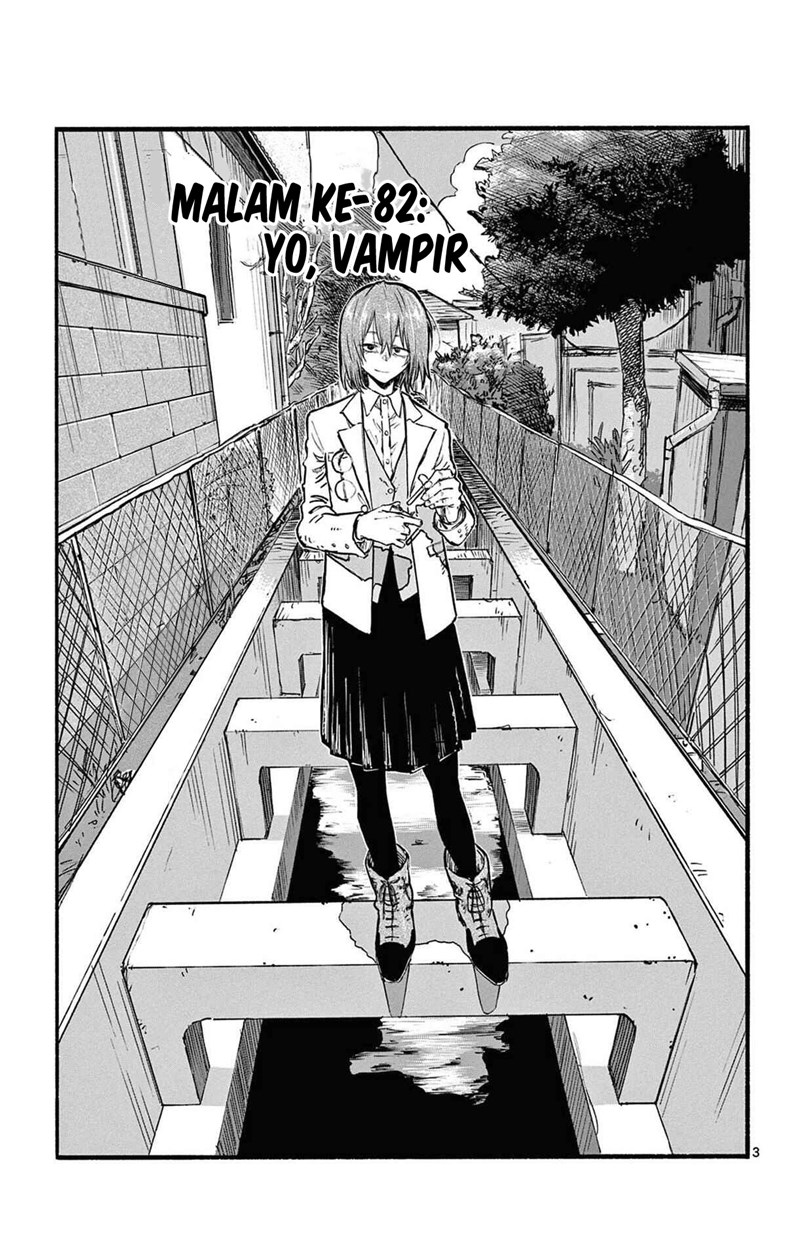 Yofukashi no Uta Chapter 82 - halaman 4